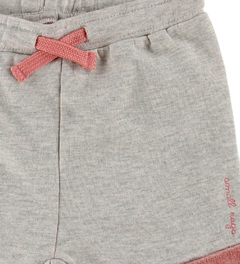 Small Rags Shorts - Lys Gråmeleret