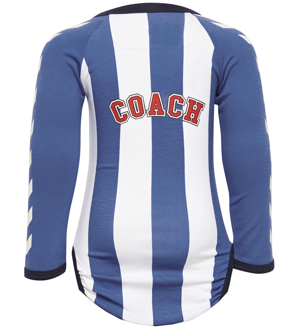Hummel Body l/æ - Lester - Blå/Hvidstribet