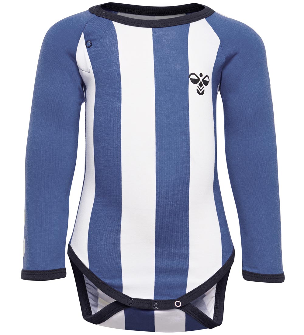Hummel Body l/æ - Lester - Blå/Hvidstribet