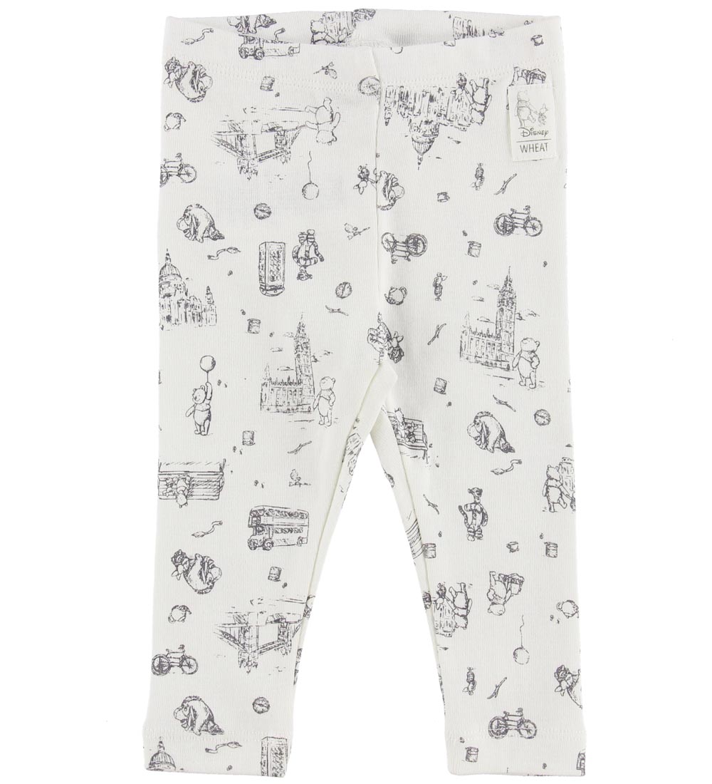 Wheat Disney Leggings - Winnie the Pooh - Ivory