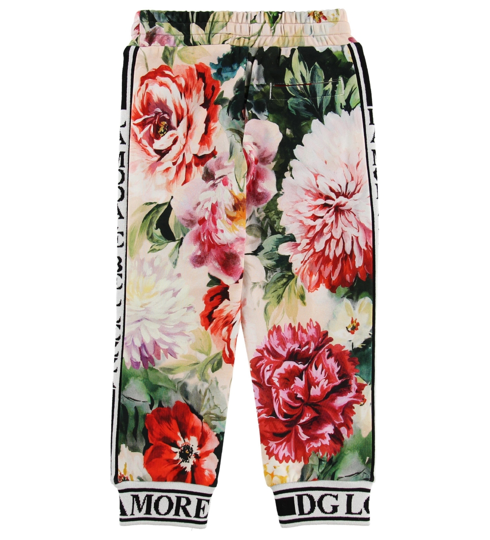 Dolce & Gabbana Bukser - Multifarvet m. Blomster