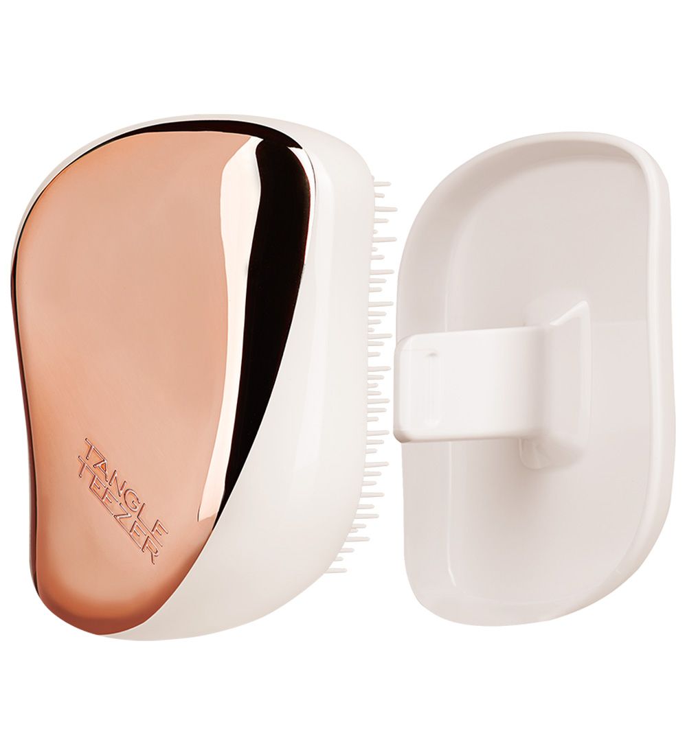 Tangle Teezer Hrbrste - Compact Styler - Rose Gold Ivory