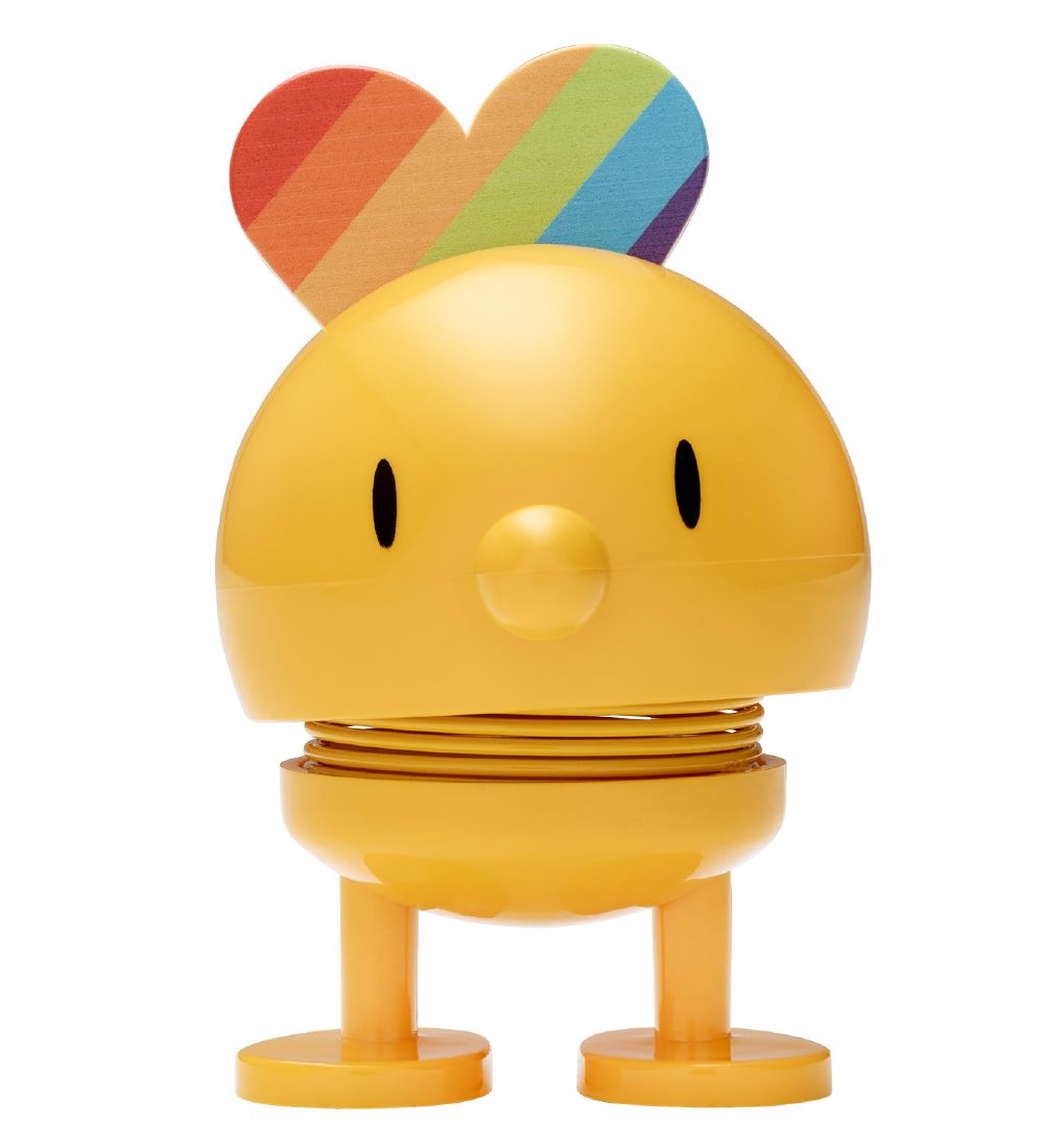 Hoptimist Baby Bumble - Rainbow - 7 cm - Gul
