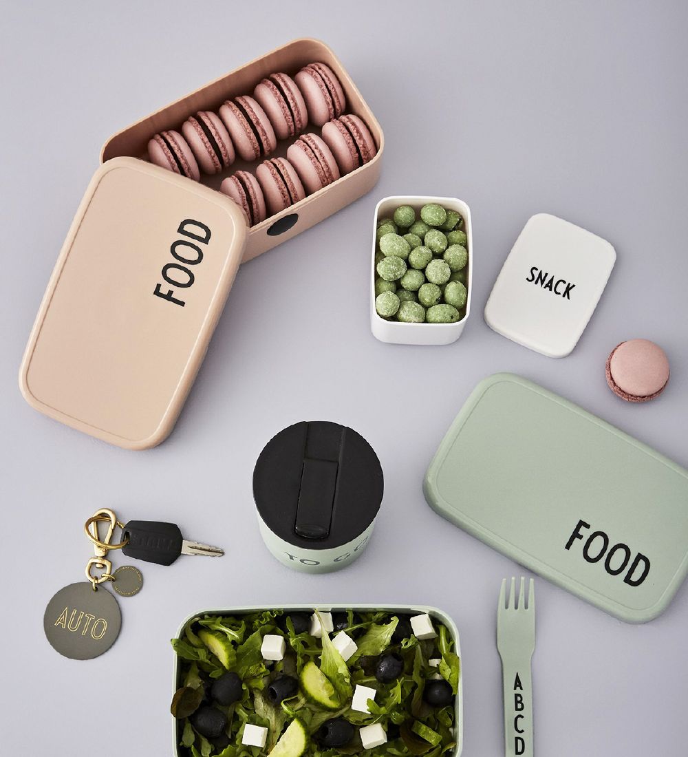 Design Letters Madkasse Grøn m. FOOD