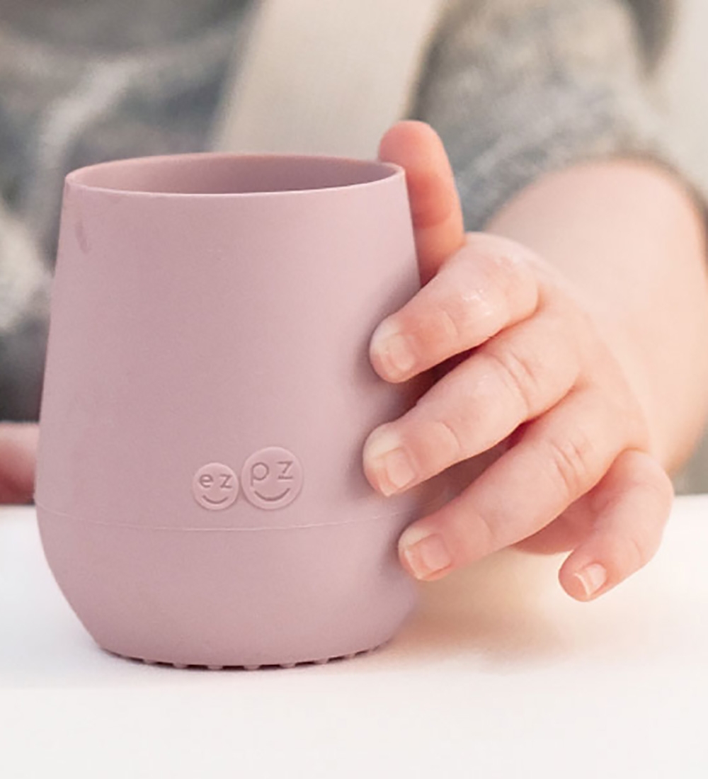 EzPz Tiny Cup - Silikone - Lysegrå