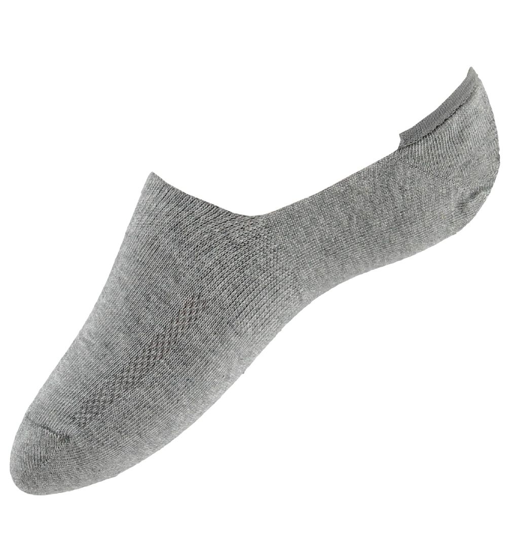 Levis Footies - 2-pak - Low Rise - Grå/Gråmeleret