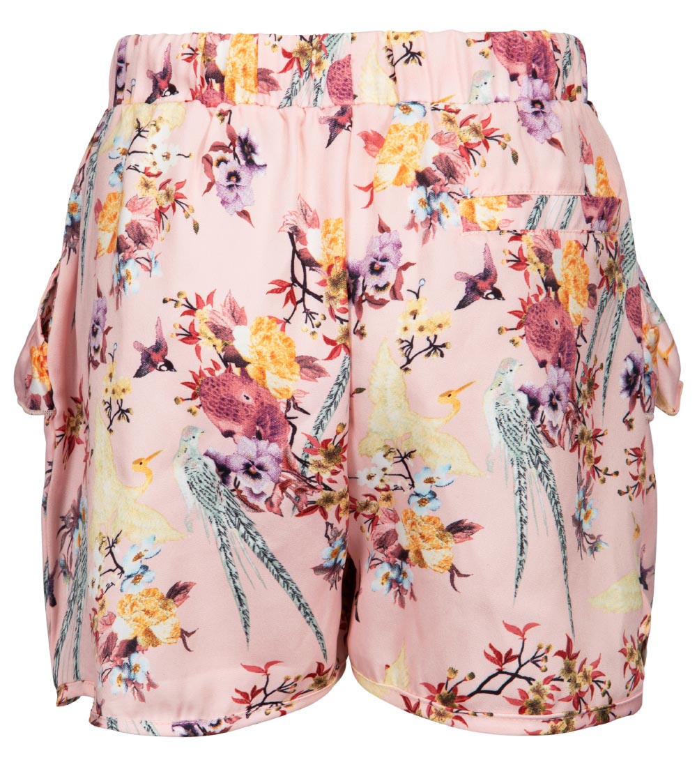 Petit by Sofie Schnoor Shorts - Neel - Lys Rosa m. Fugle