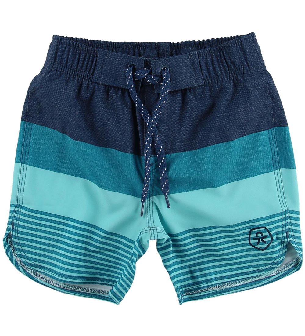 Color Kids Badeshorts - Nelta - UV30+ - Navy/Bl