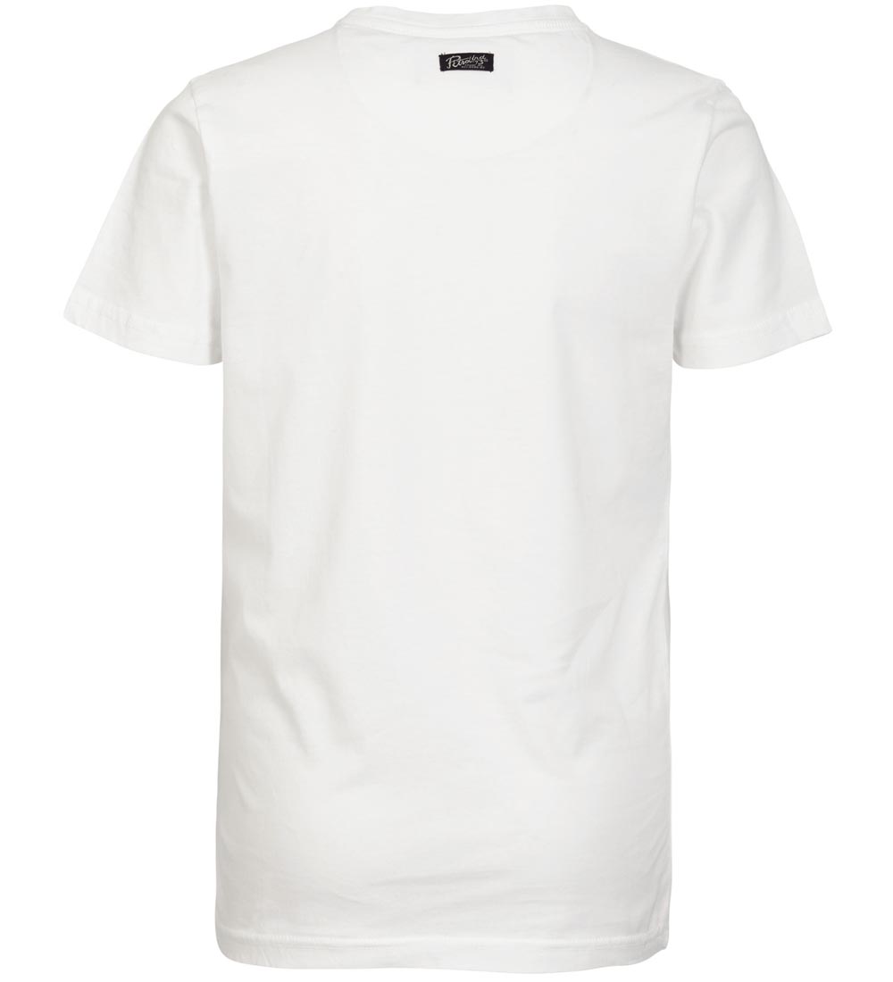 Petrol Industries T-shirt - Hvid m. Palmer