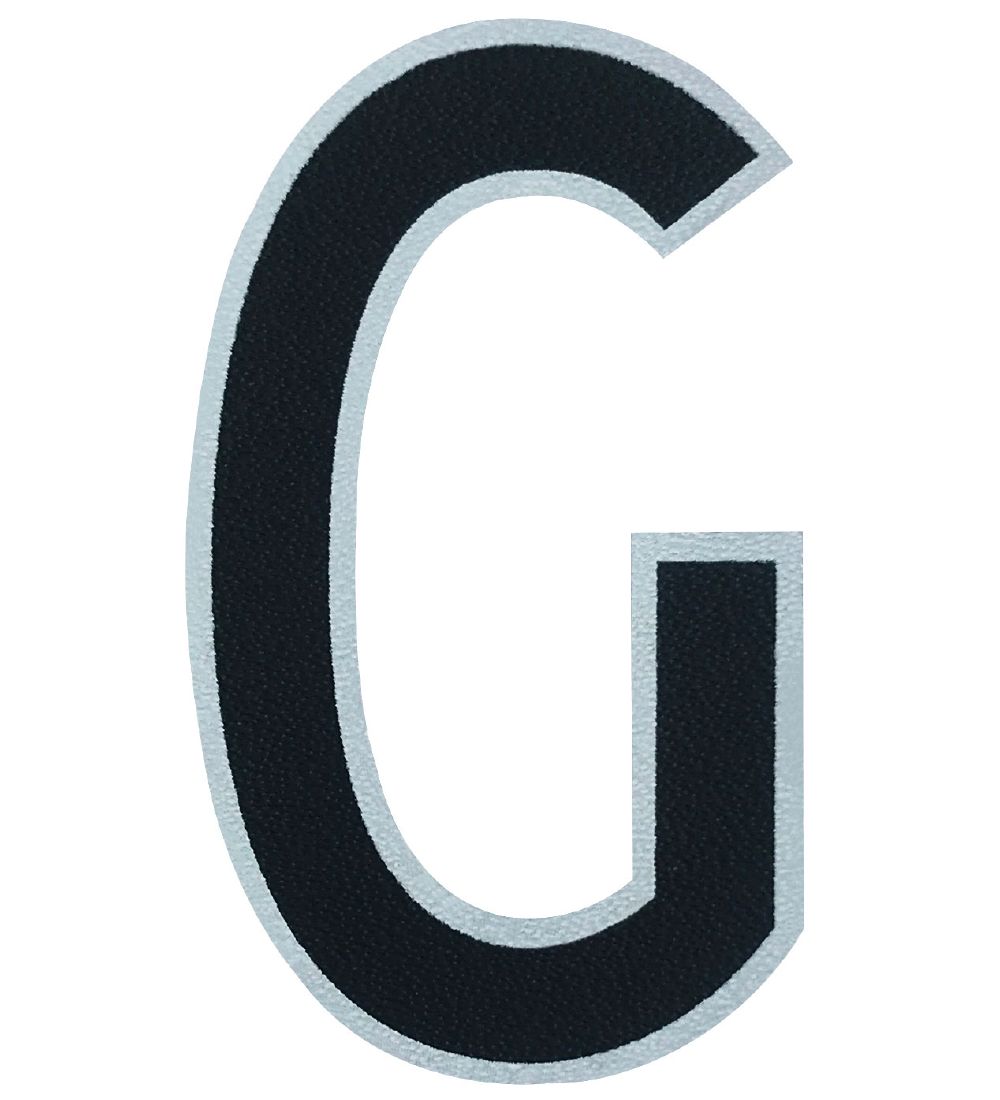 Design Letters Klistermrke - Mobil - G - 5cm - Black