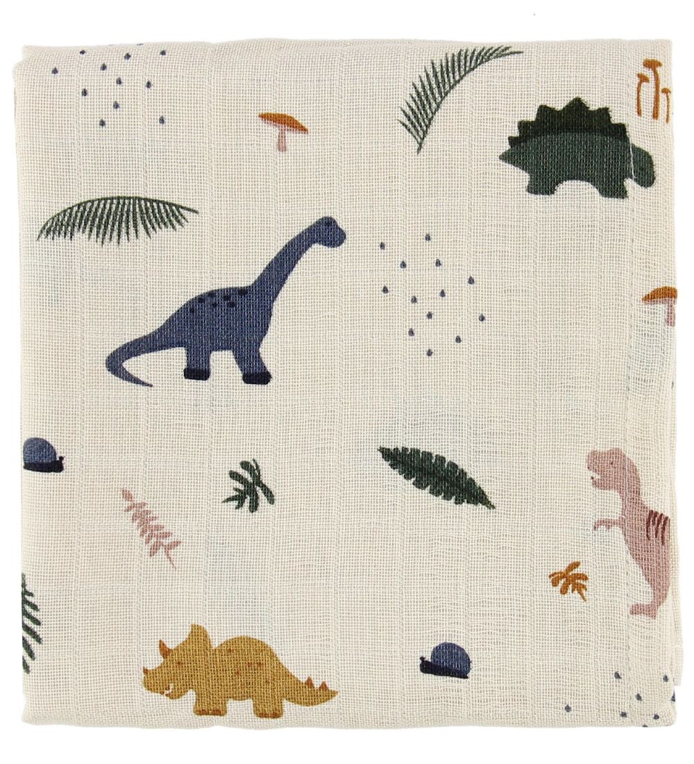 Liewood Stofbleer - 2-pak - Hannah - 70x70 - Dino Mix