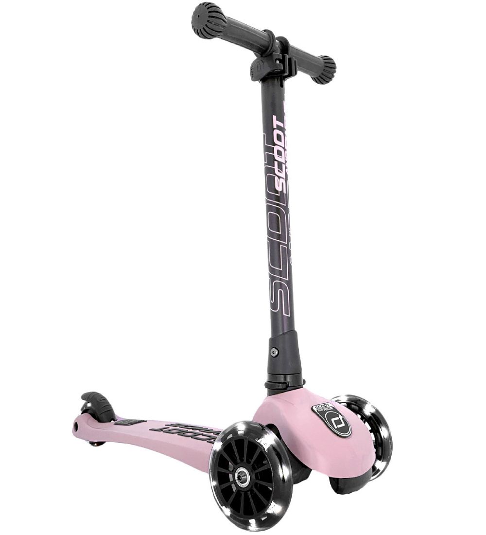 Scoot and Ride Highway Kick 3 - LED - Rose
