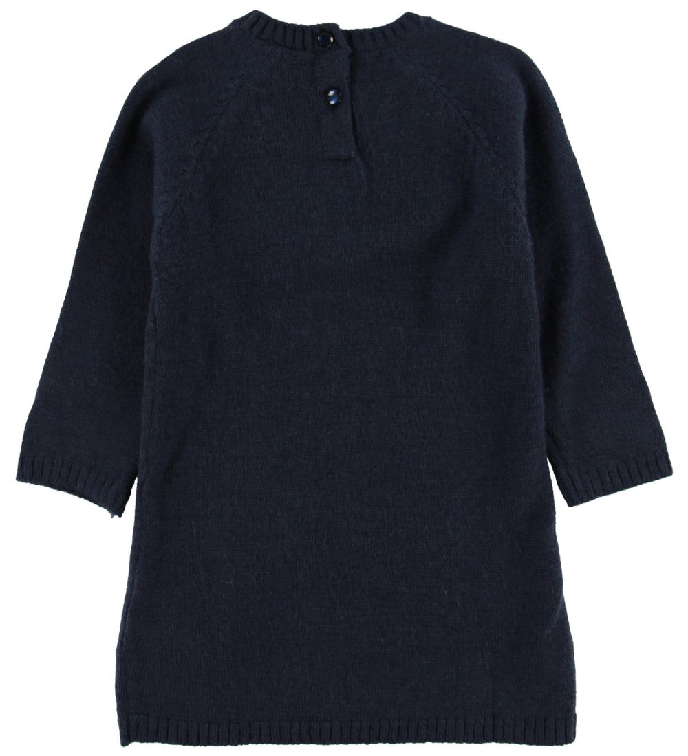 En Fant Kjole - Uld - Navy