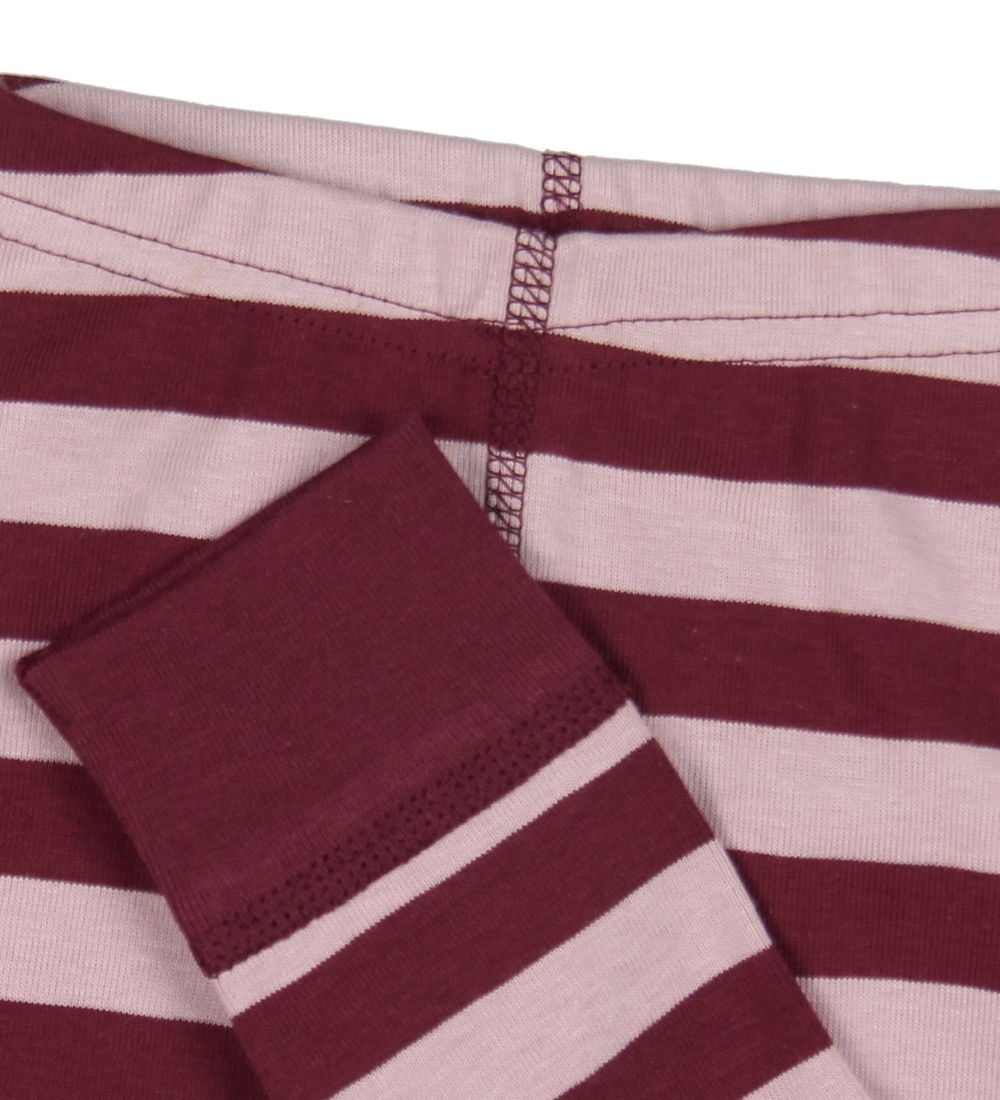 Katvig Leggings - Bordeaux/Rosa