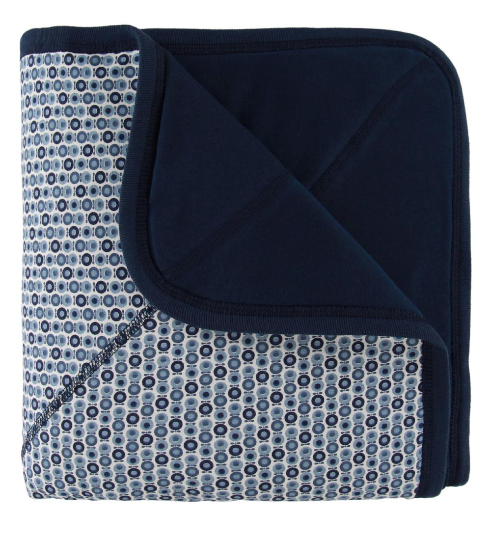 Katvig Tppe - 100x100 - Navy m. bler