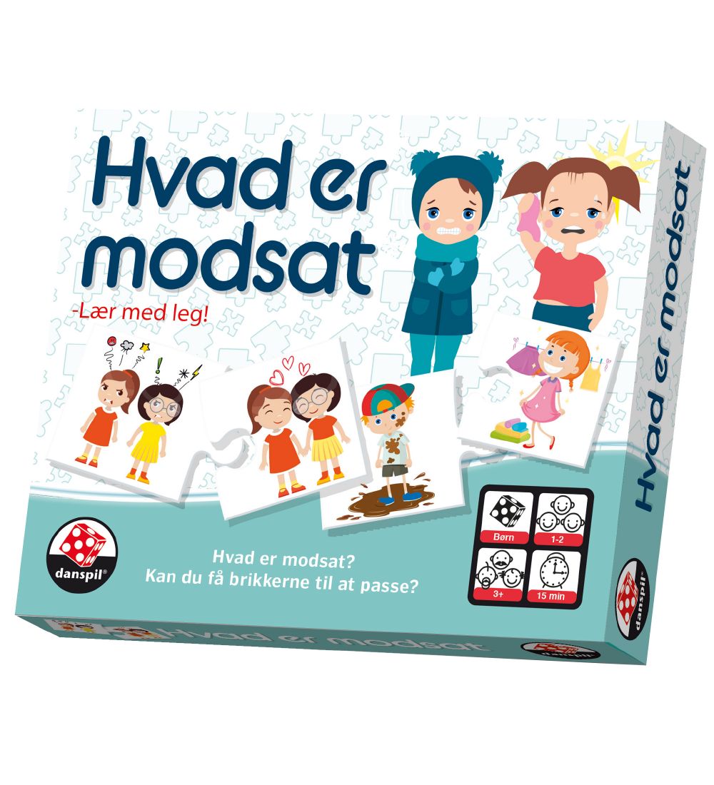Danspil Læringsspil - Hvad er Modsat