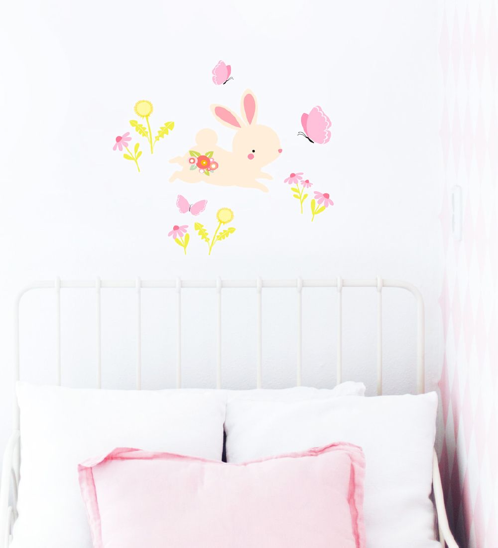 A Little Lovely Company Wallstickers - 35x50 cm - Bunny