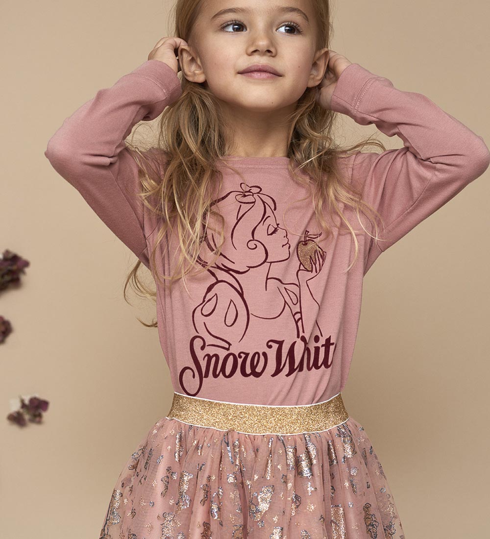 Wheat Disney Bluse - Snow White Flock - Soft Rouge