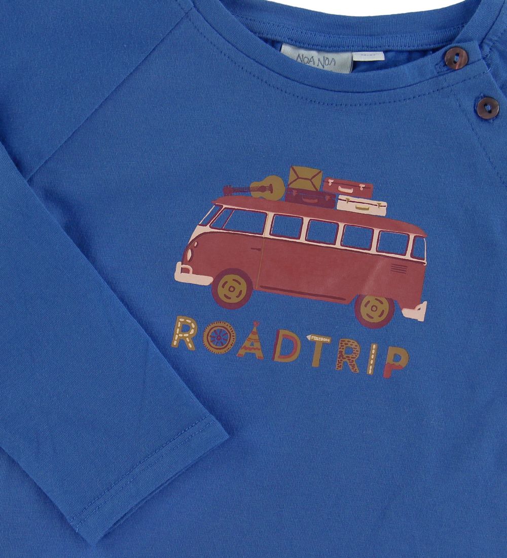 Noa Noa miniature Bluse - Roadtrip - Blå