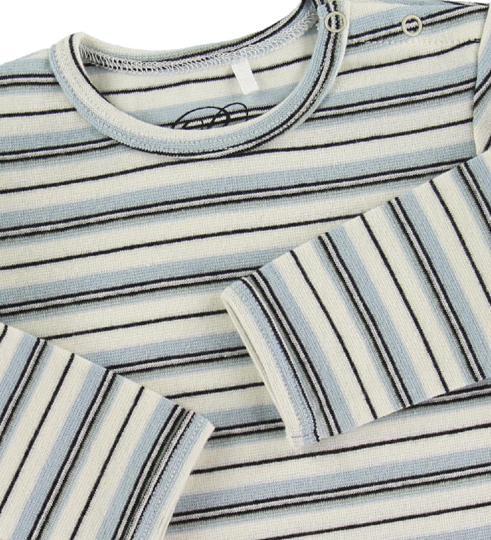 Petit by Sofie Schnoor Body l/æ - August - Off White m. Striber