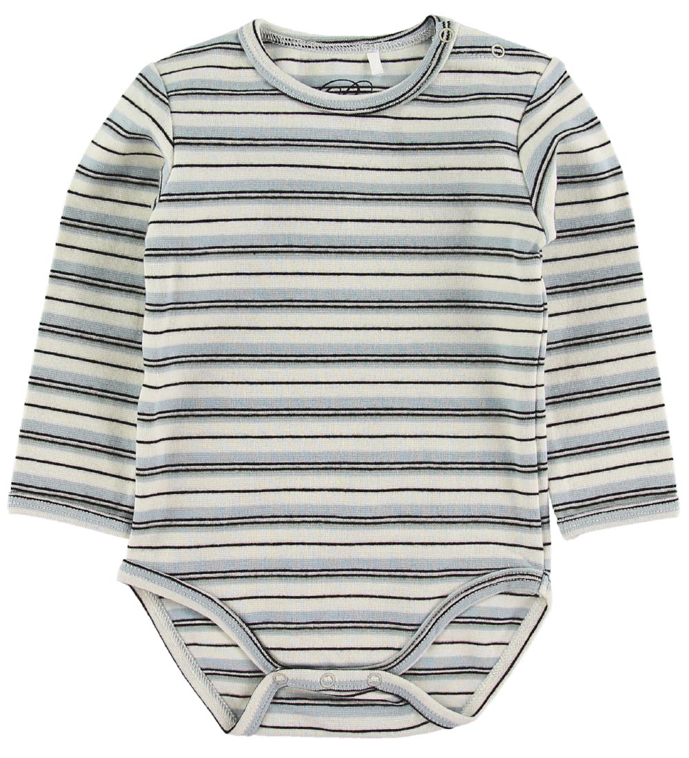 Petit by Sofie Schnoor Body l/æ - August - Off White m. Striber