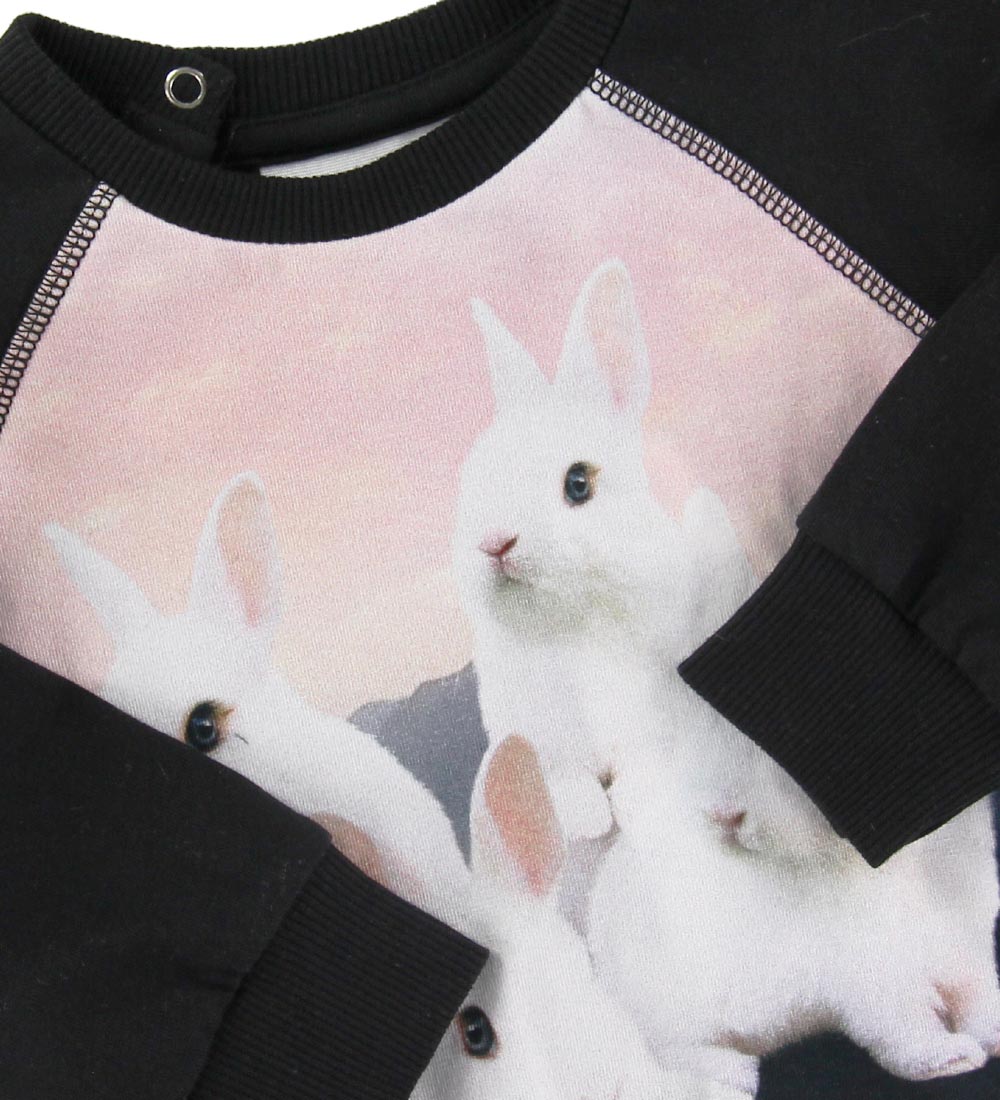Molo Sweatshirt - Elsa - White Bunnies