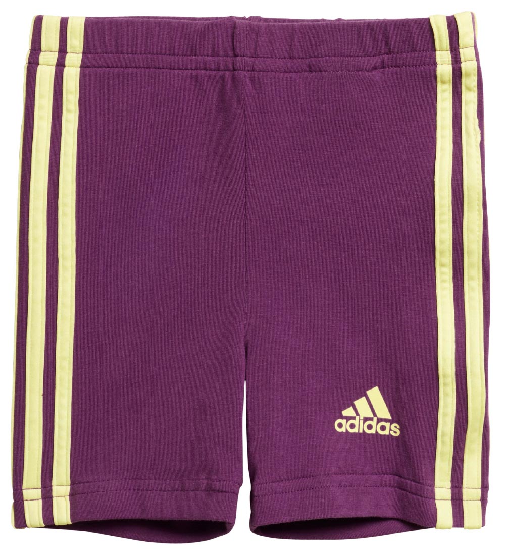 adidas Performance Sæt - Summer Set - Yellow Tint/Glory Purple