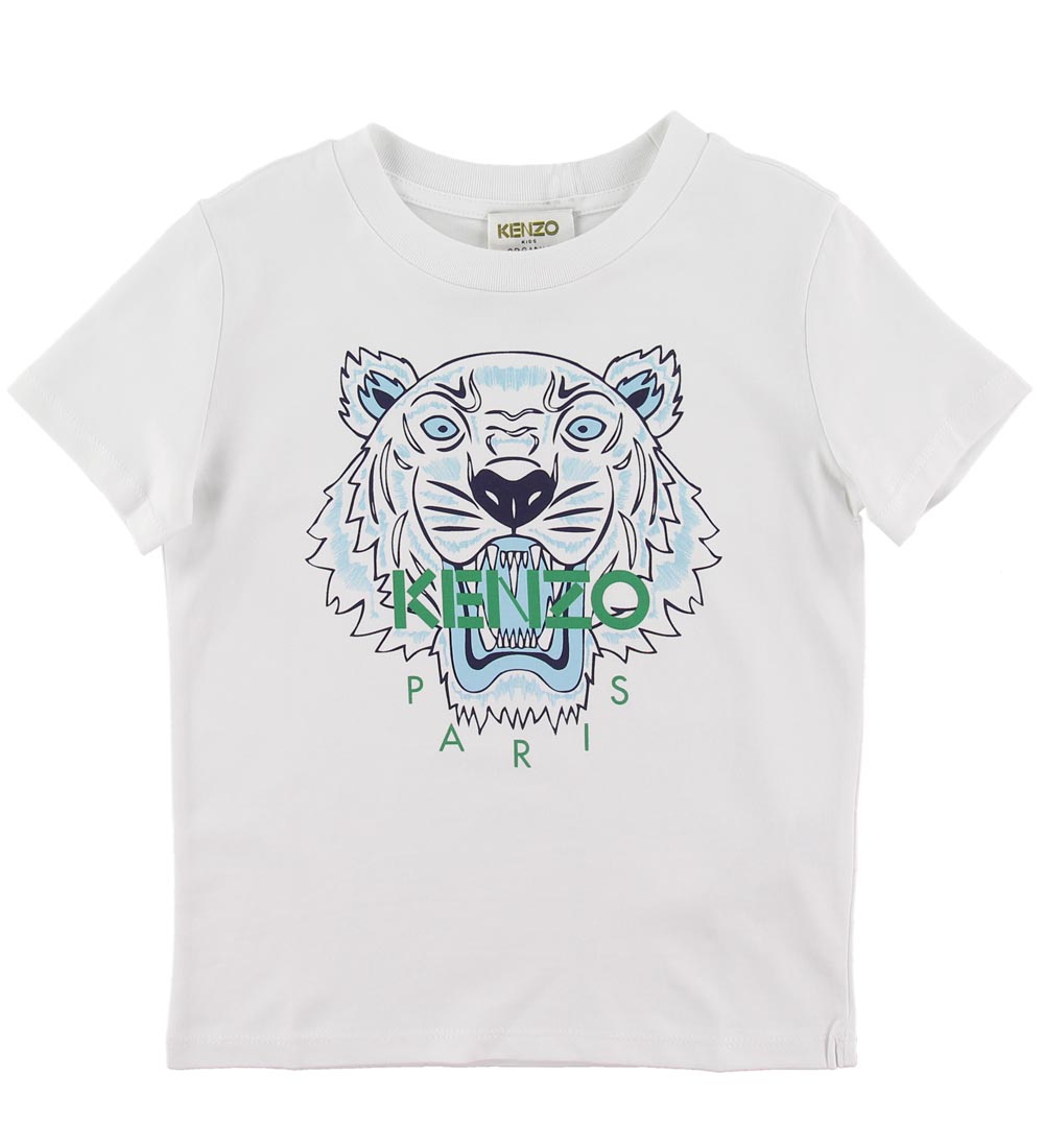 Kenzo T-shirt - Tiger JB B1 - Hvid m. Print