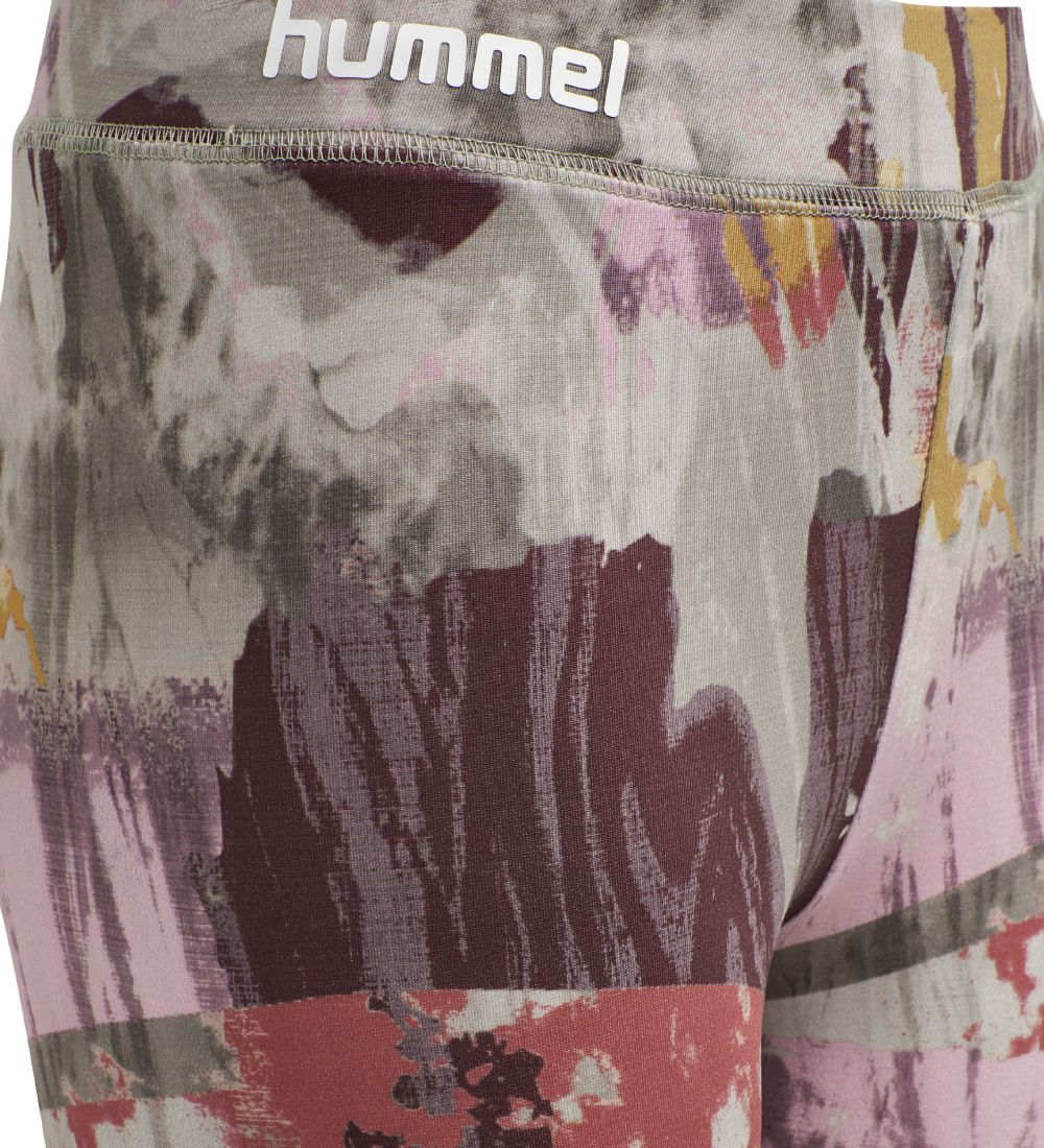 Hummel Teens Leggings - HMLPlena - Multifarvet