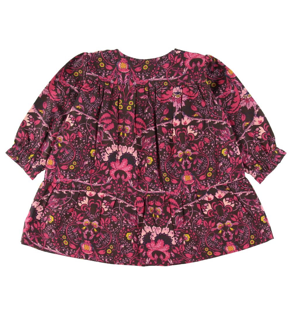 Noa Noa miniature Kjole - Brun m. Blomster