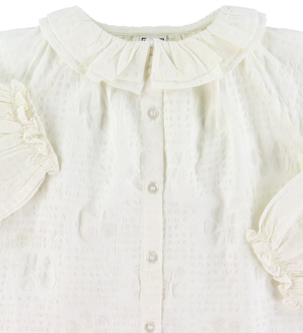 Bonton Skjorte - Blush - Offwhite
