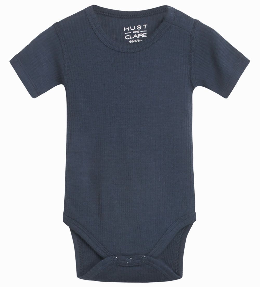Hust and Claire Body k/ - Bet - Uld/Bambus - Navy