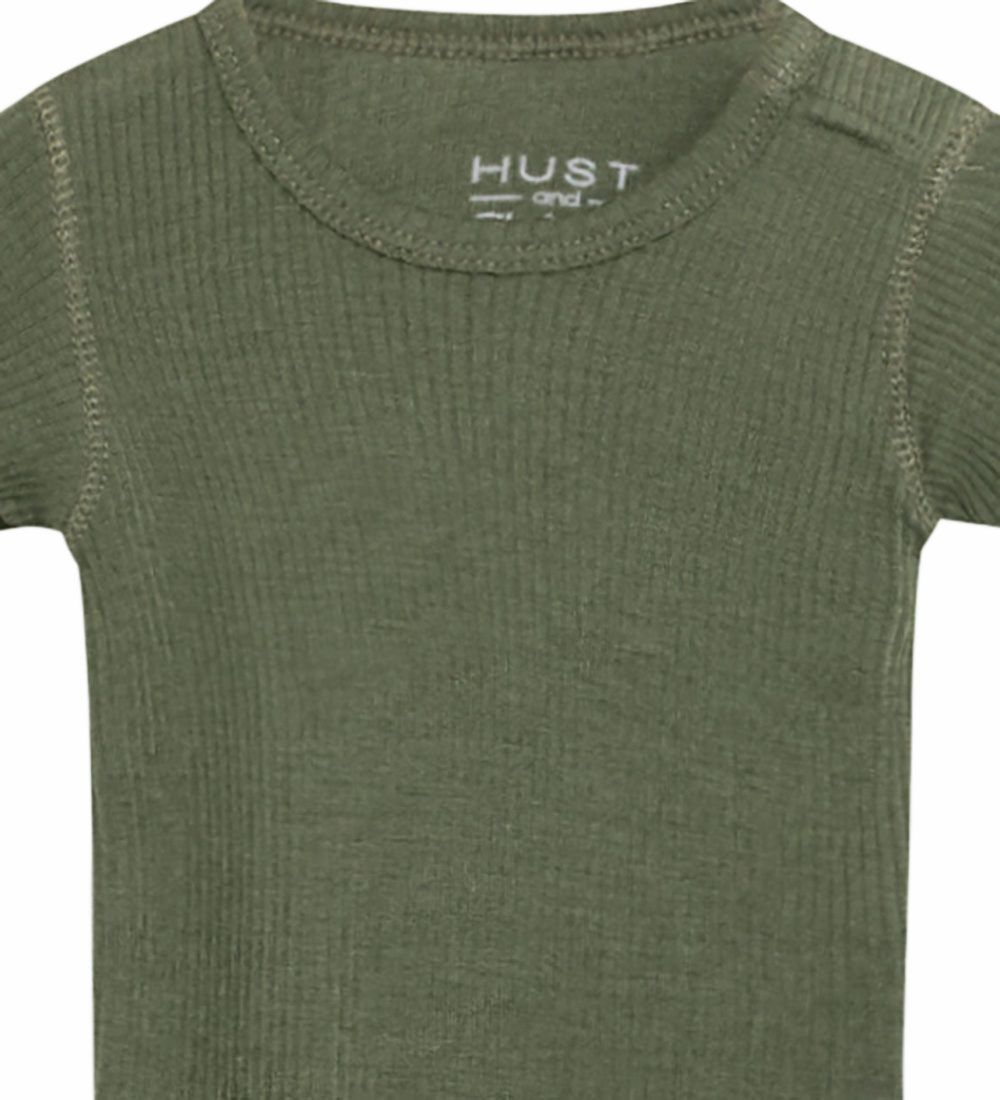 Hust and Claire Body k/æ - Bet - Uld/Bambus - Grøn