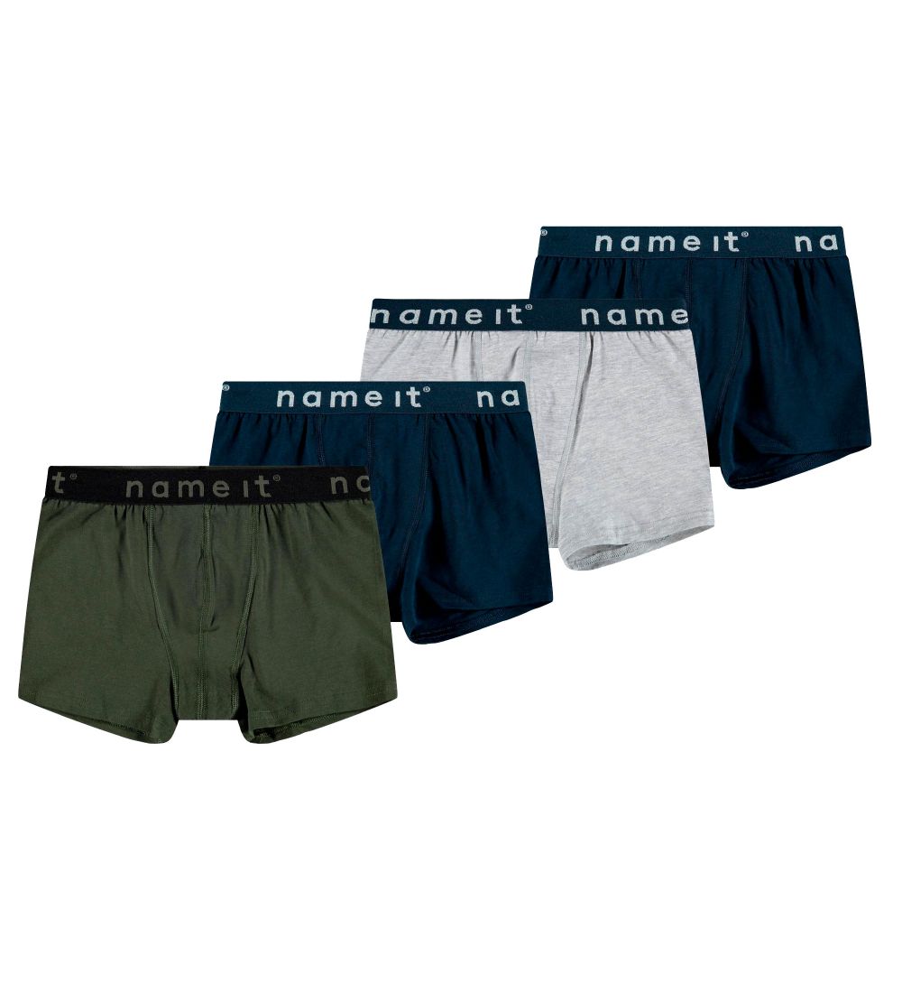 Name It Boxershorts - 4-pak - Noos - Forest Night
