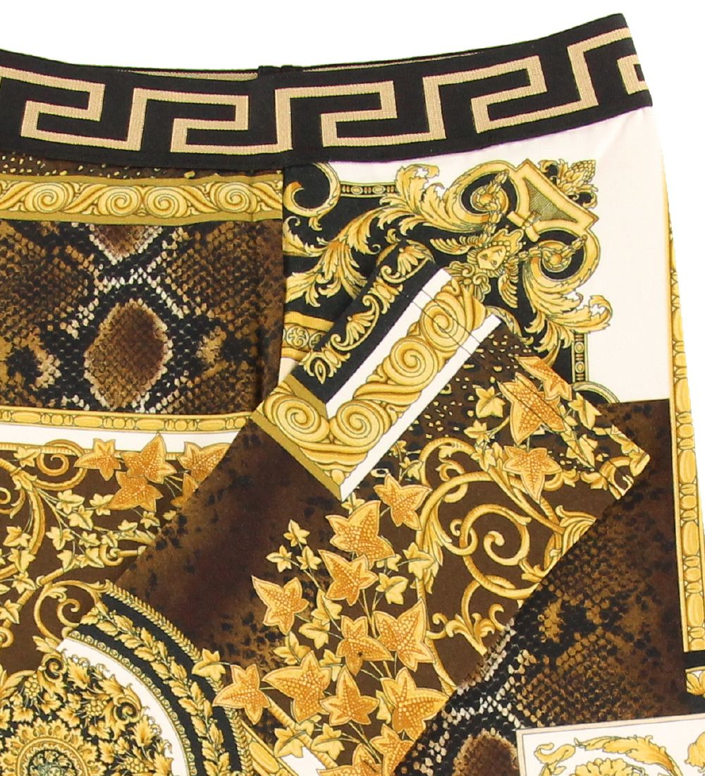 Versace Leggings - Guld/Mønstret