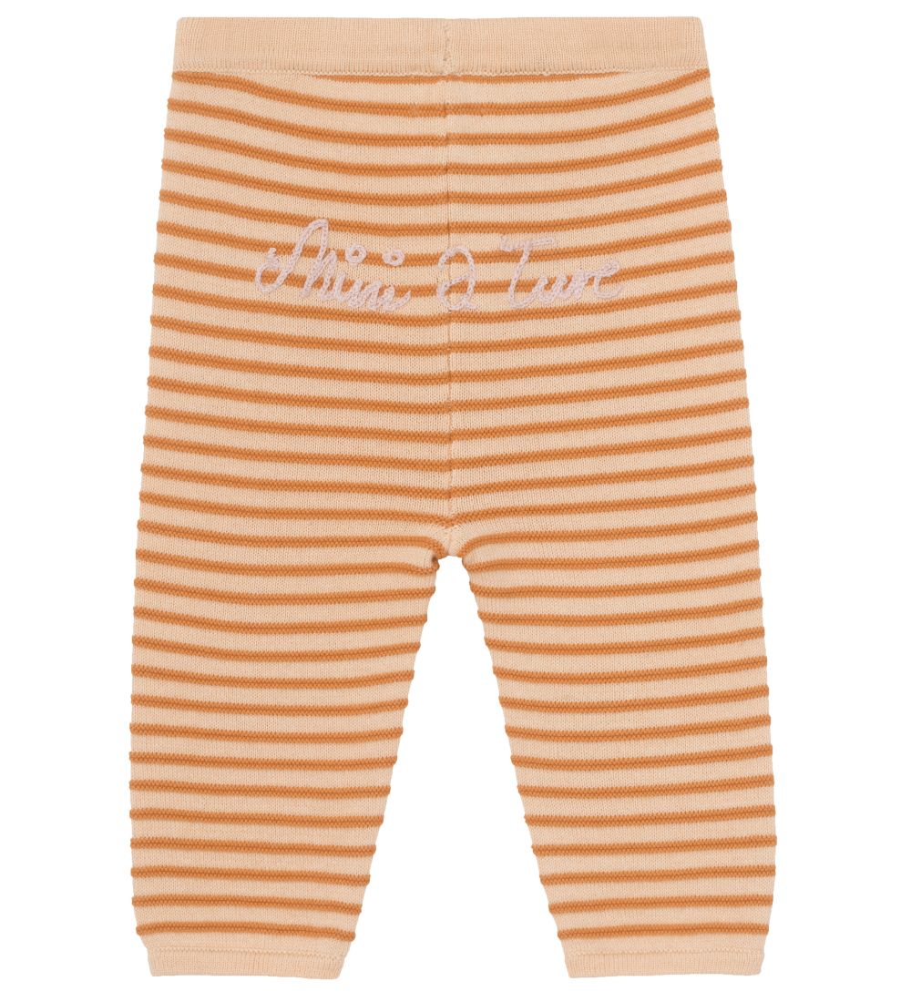 Mini A Ture Bukser - Strik - Tilda - Apricot Gelato
