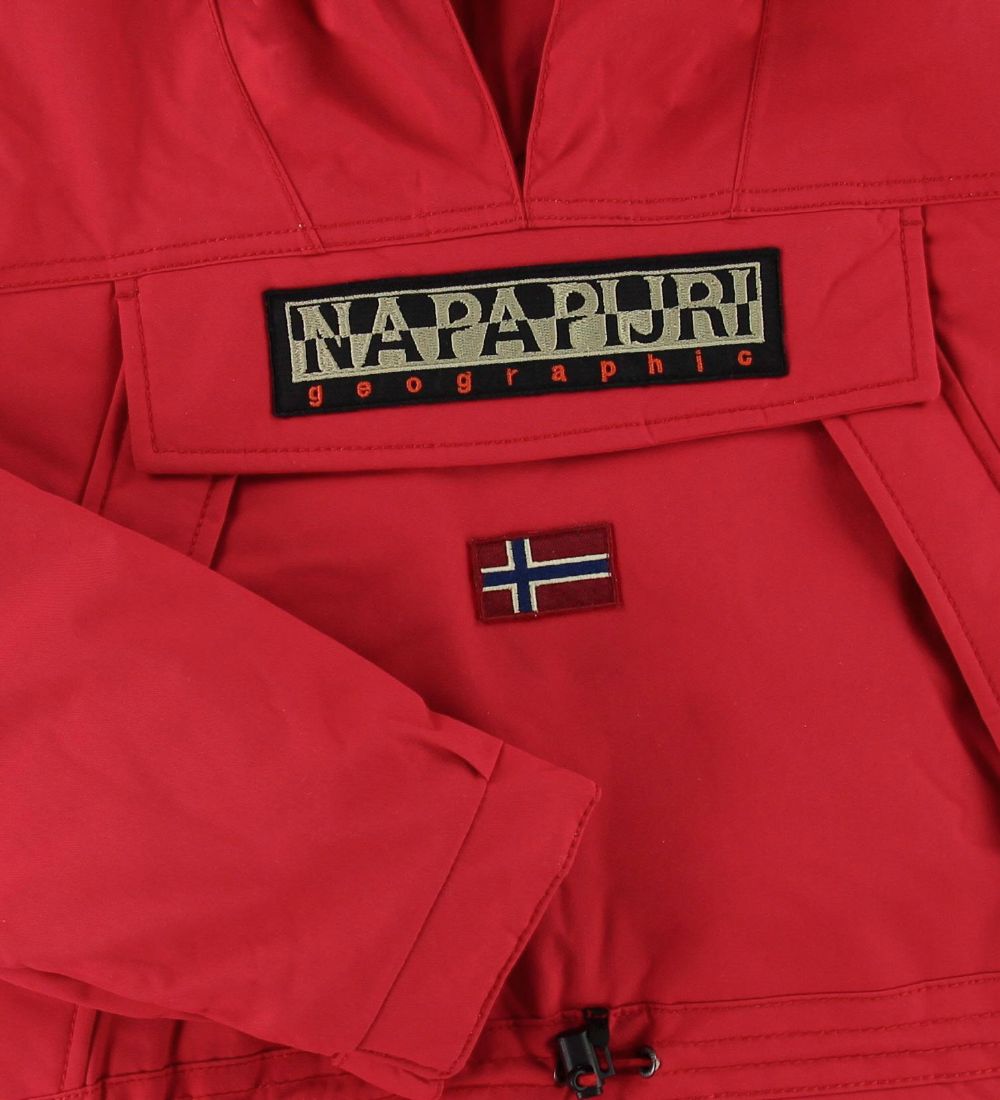 Napapijri Vinterjakke - Skidoo Anorak - Rød