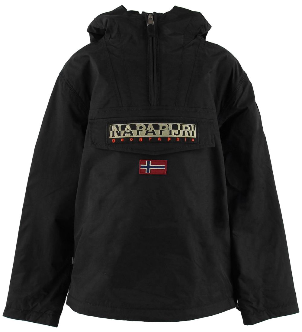 Napapijri Vinterjakke - Rainforest Anorak - Sort