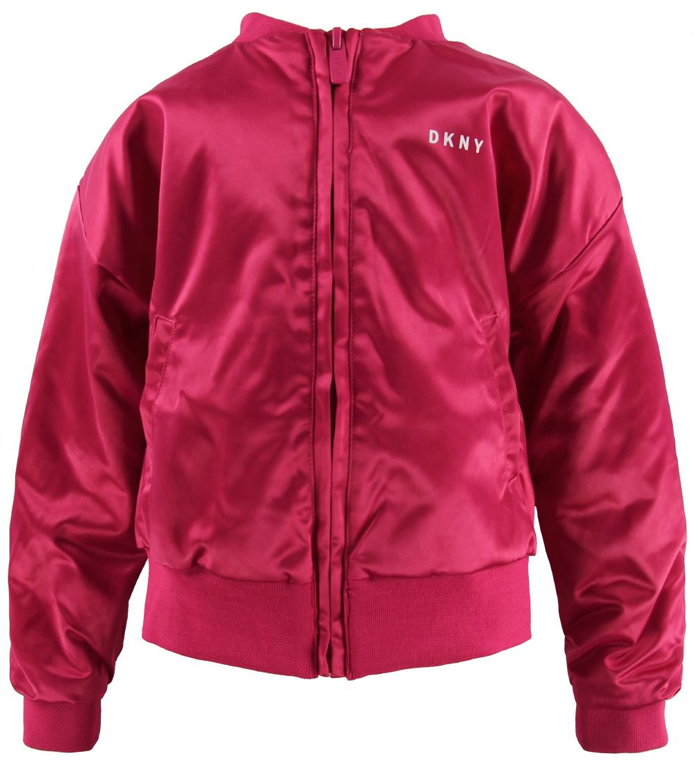 DKNY Jakke - Bomber - Mørk Pink