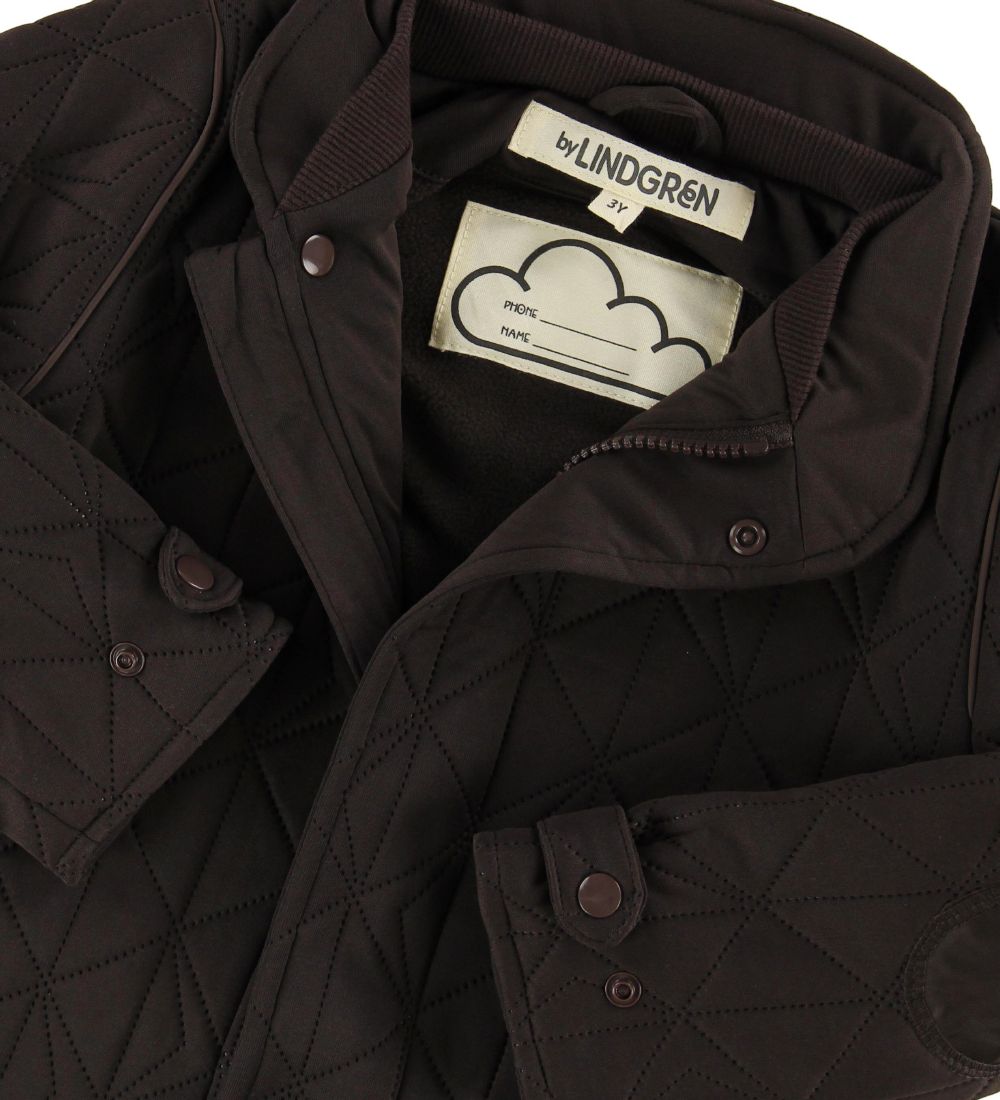 byLindgren Termojakke m. Fleece - Little Leif - Dark Coffee