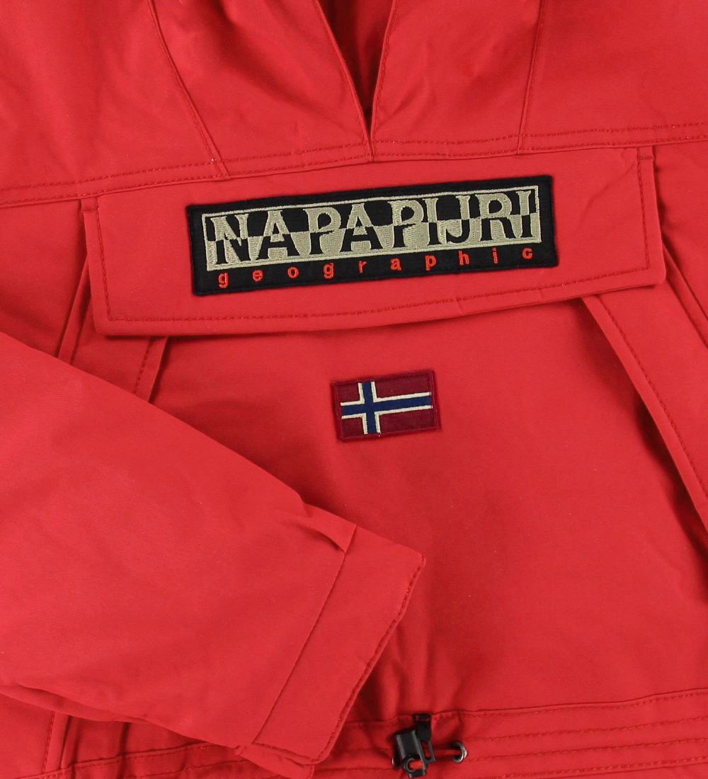 Napapijri Vinterjakke - Skidoo - Anorak - High Risk Red