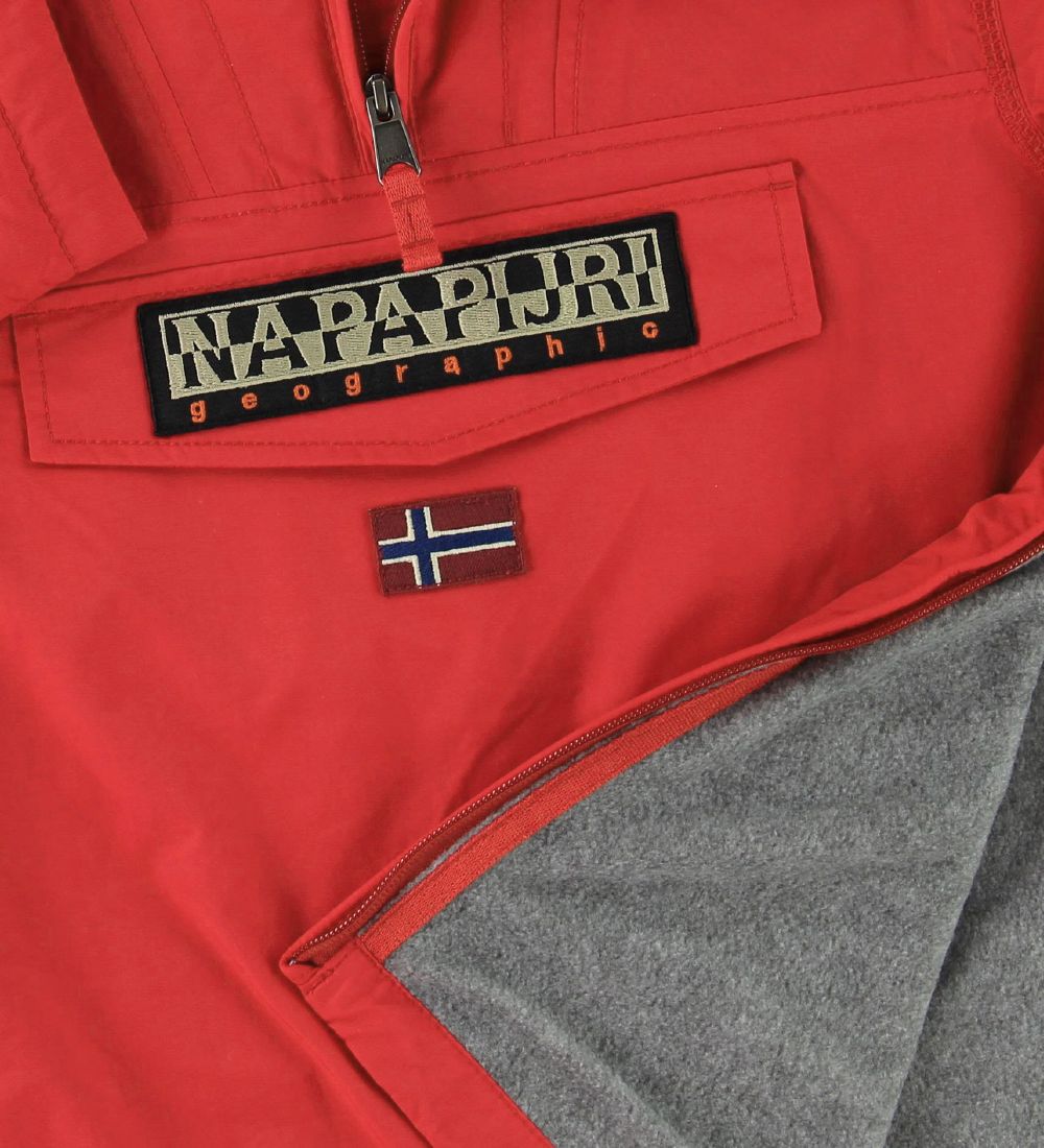 Napapijri Vinterjakke - Rainforest Anorak - High Risk Red