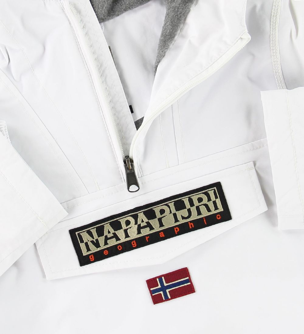 Napapijri Vinterjakke - Rainforest - Bright White