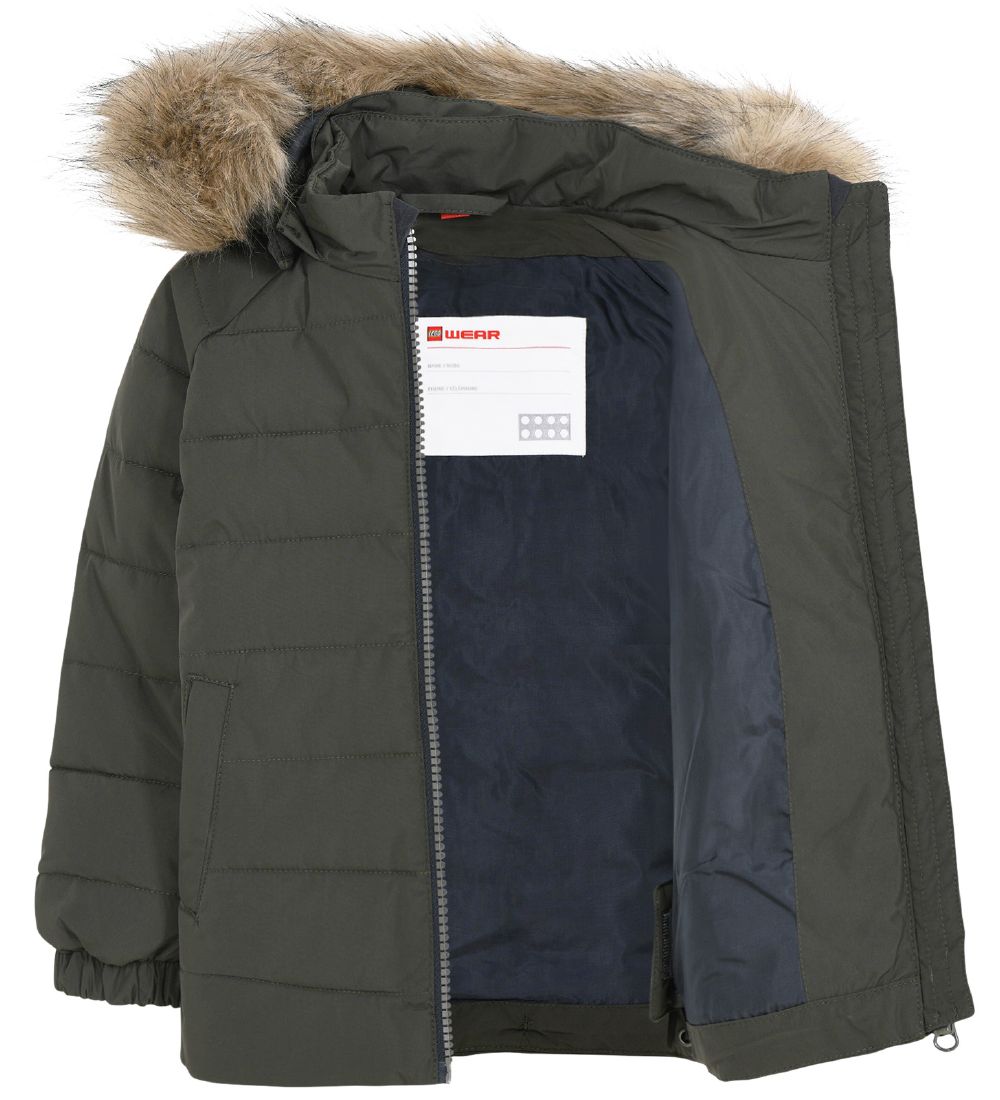 LEGO® Wear Dynejakke - LWJulio - Dark Khaki