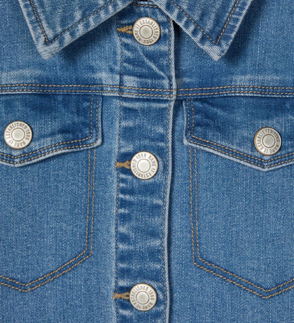 Name It x Disney Jakke - NkfMinnie - Medium Blue Denim