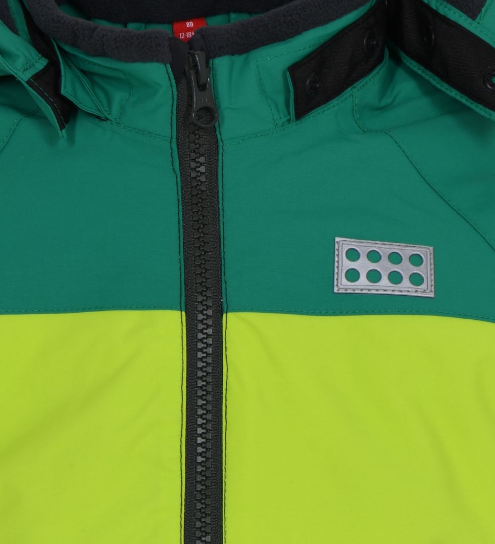 LEGO® Wear Vinterjakke - LWJulio - Grøn/Lime/Mørk Armygrøn