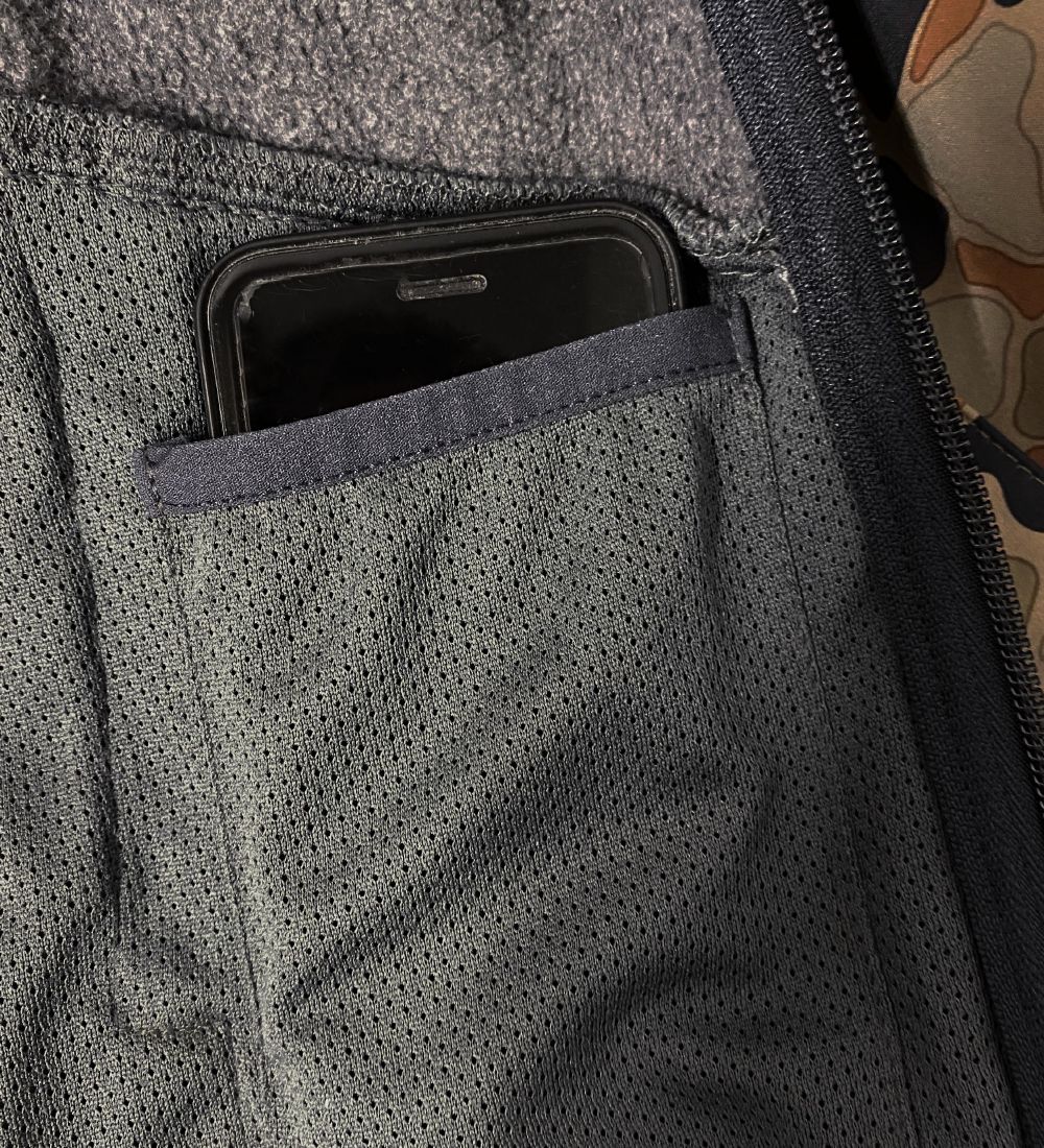 Mikk-Line Softshelljakke - Blue Nights/Covert Green
