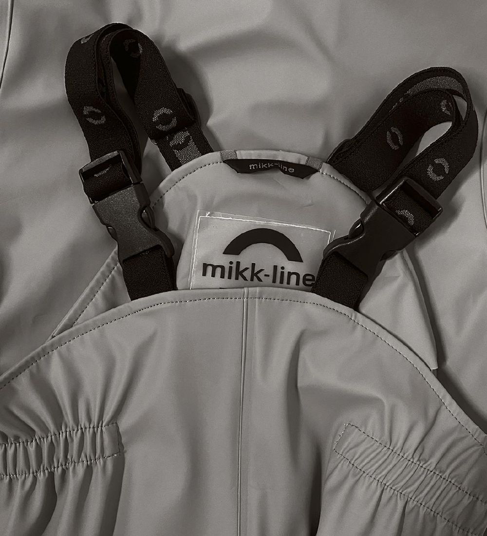 Mikk-Line Regntøj m. Seler - PU - Moon Mist