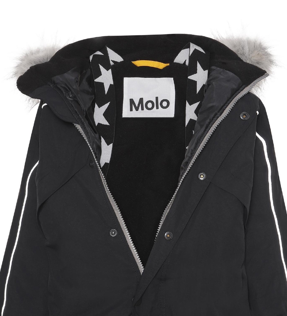 Molo Flyverdragt - Polaris Fur - Sort