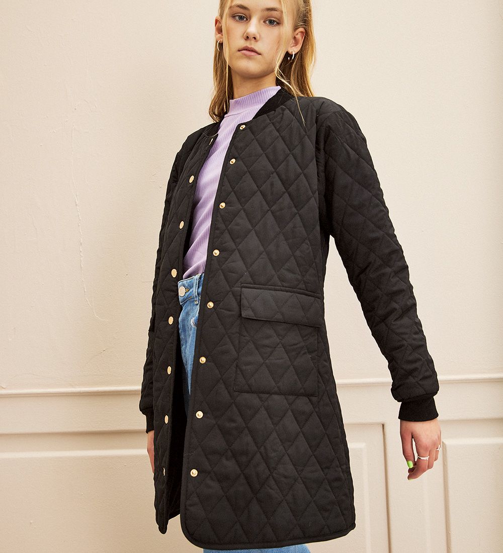 Hound Frakke - Quilted - Sort